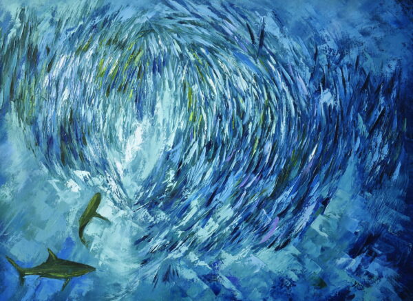 Sardine Run Painting