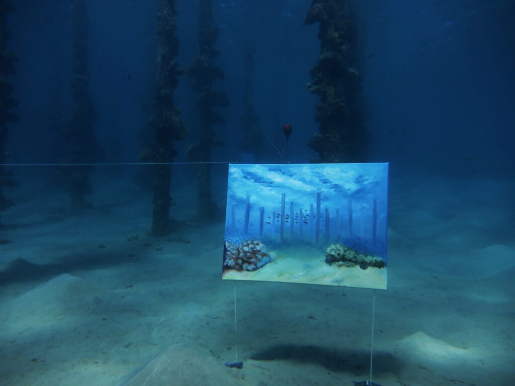 Underwater art