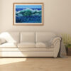 Fish in Waves Painting Ocean 61x91cm - Image 9