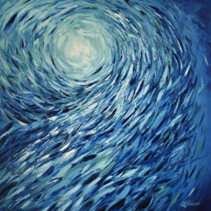 Sardines painting