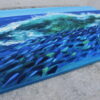 fish painting on canvas