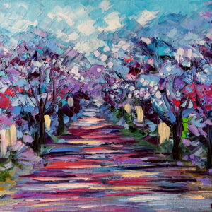 Jacaranda Painting