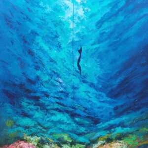 Free Diving Painting