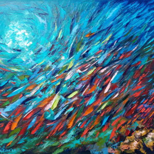 Fish Expression Painting