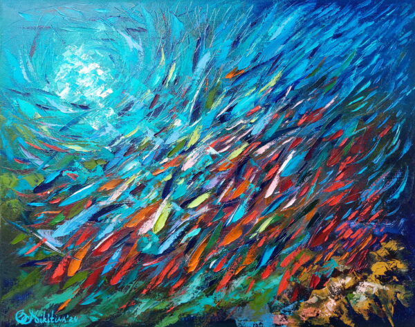 Fish Expression Painting