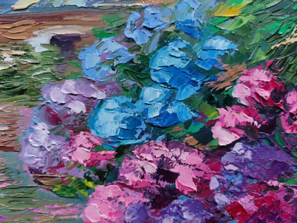 Hydrangea Painting