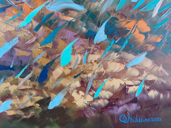 Underwater art fish painting