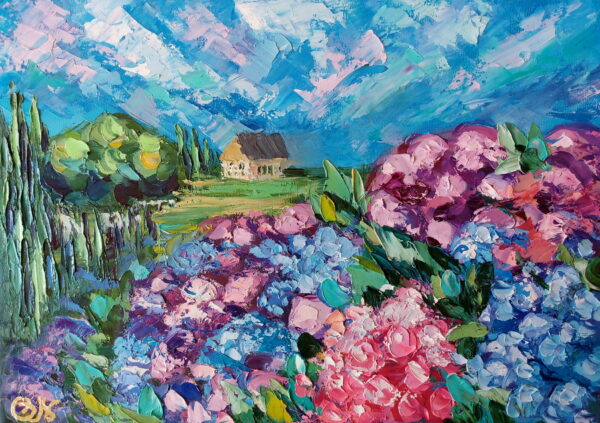 Hydrangea painting province