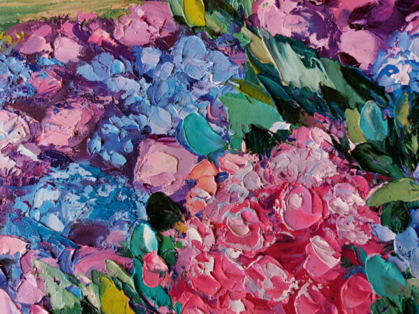 Hydrangea Painting Province Original Art 20x30cm - Image 2