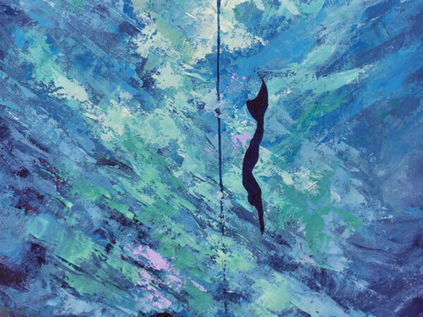 Free Diving Painting