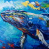 Whale Painting original Art