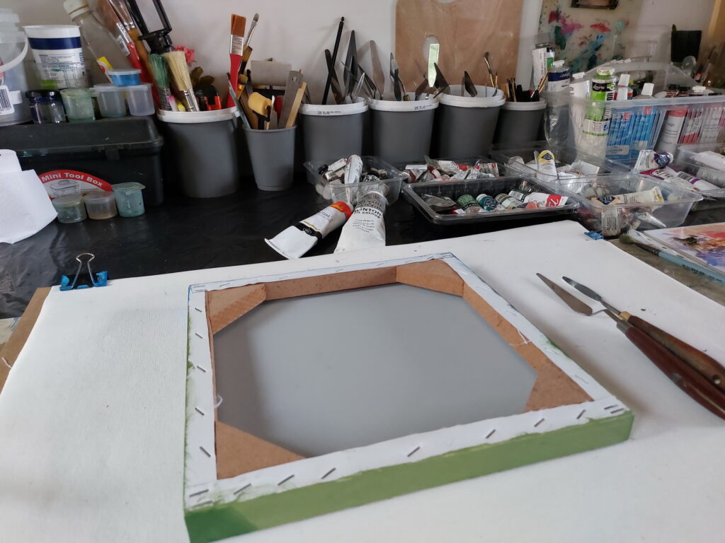 Rocky Mountains painting