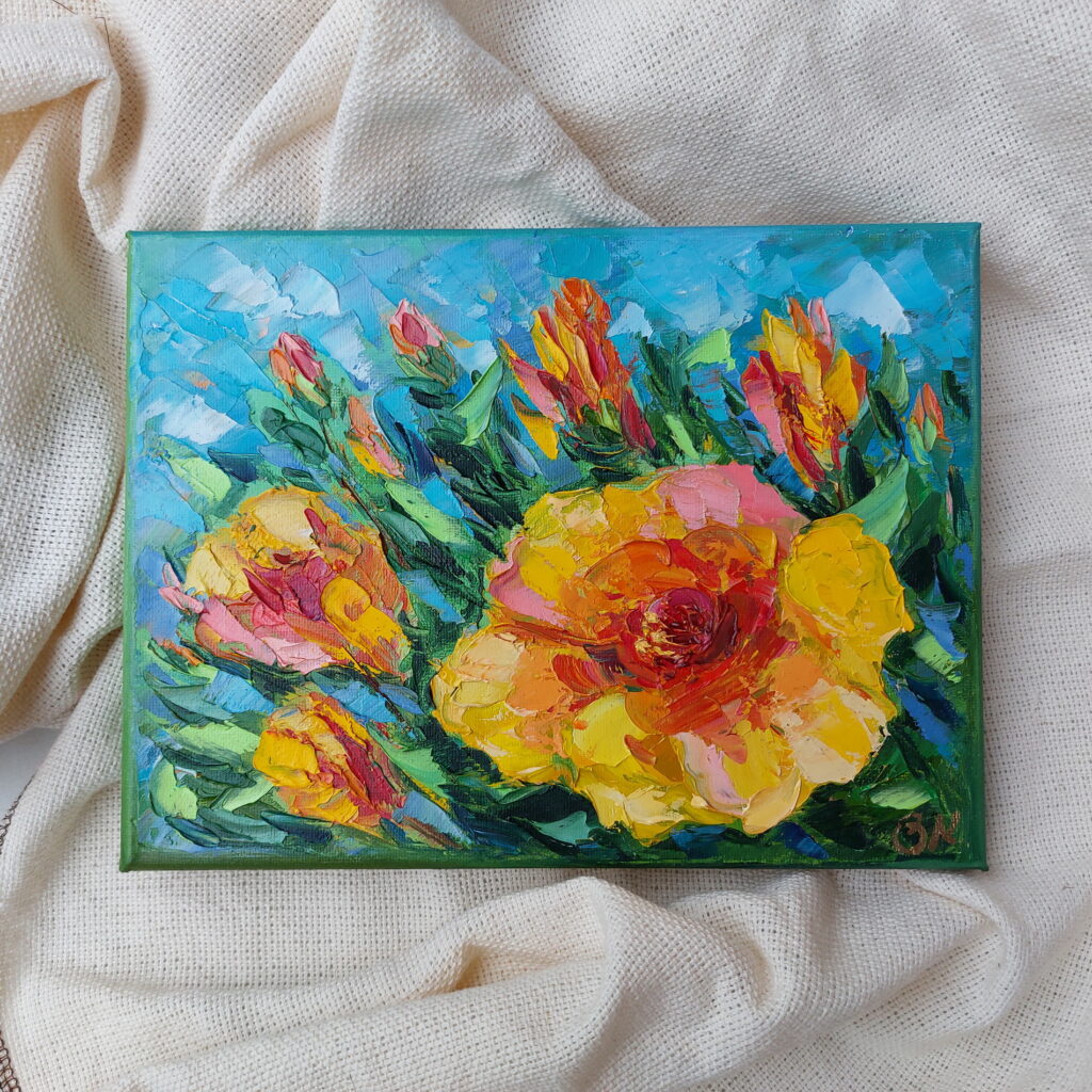 Hibiscus Painting