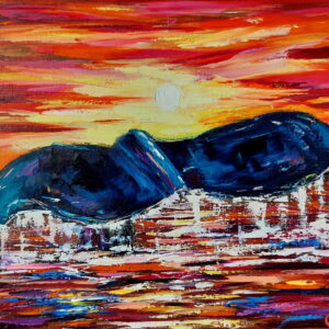 Whale Tail Painting