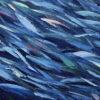 Sardines Painting Blue Fish