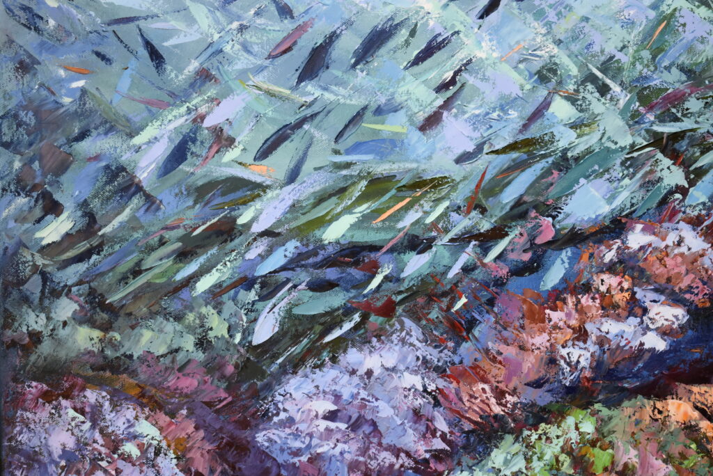 Underwater Landscape Painting