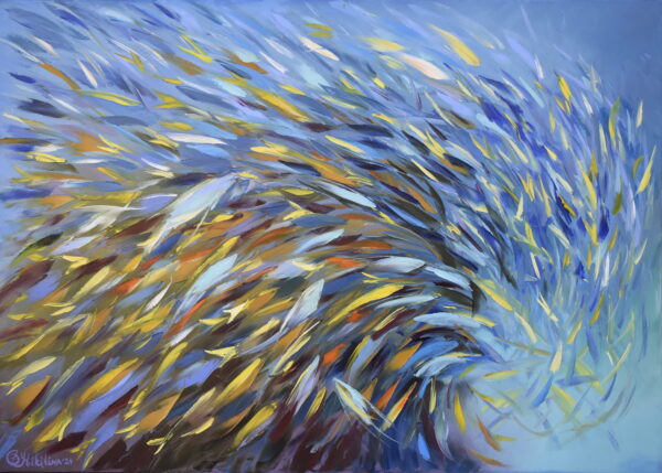 School of Fish Painting