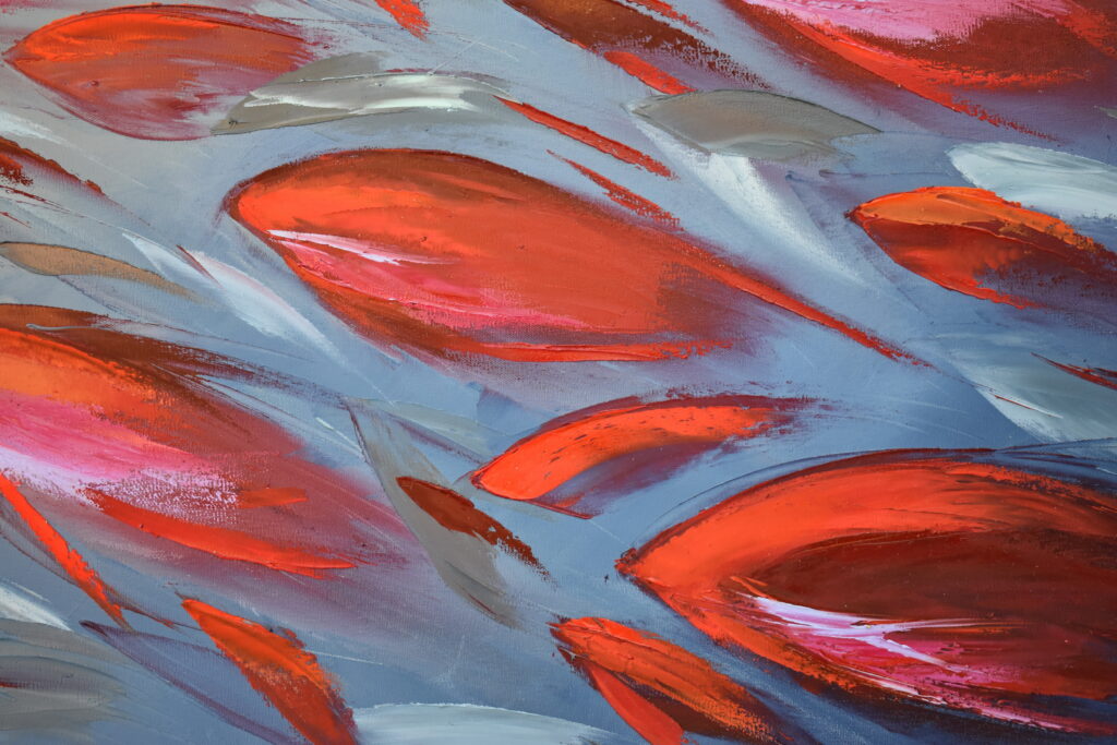 Red Fish Painting