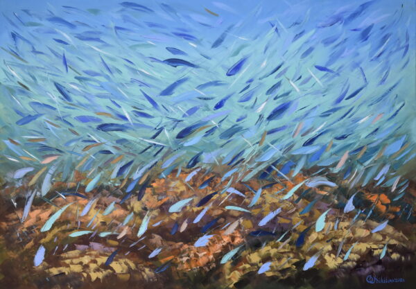 Fish Painting coral reef