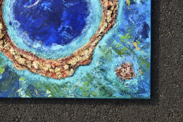 Belize Blue Hole Painting