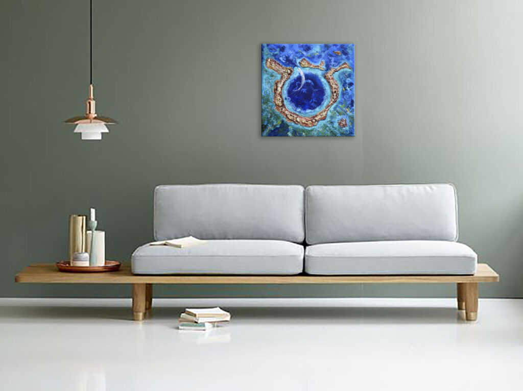 Belize Blue Hole Wall Decor