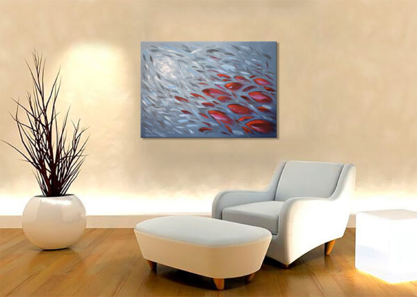 Red Fish Painting