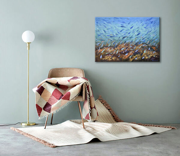 Fish Painting Coral Reef