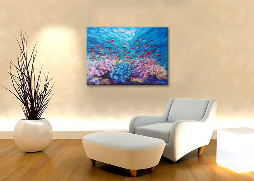 Coral Painting