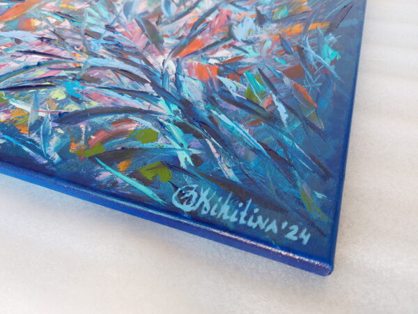 Abstract Fish Painting Underwater Art