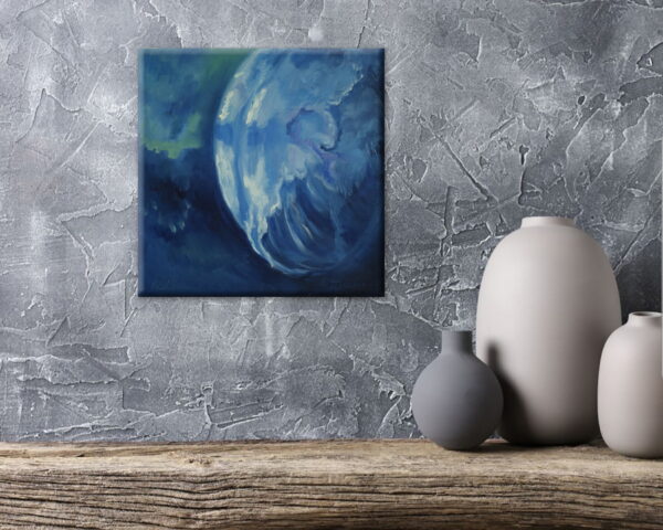 Jelly Fish Oil Painting