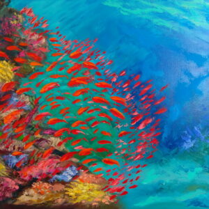 Coral Reef Oil painting