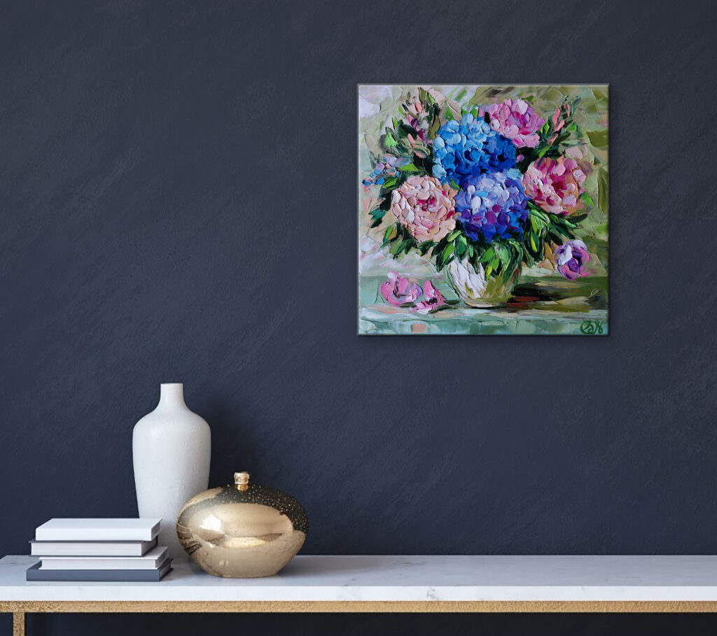 Hydrangea Painting