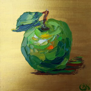 Green Apple Painting