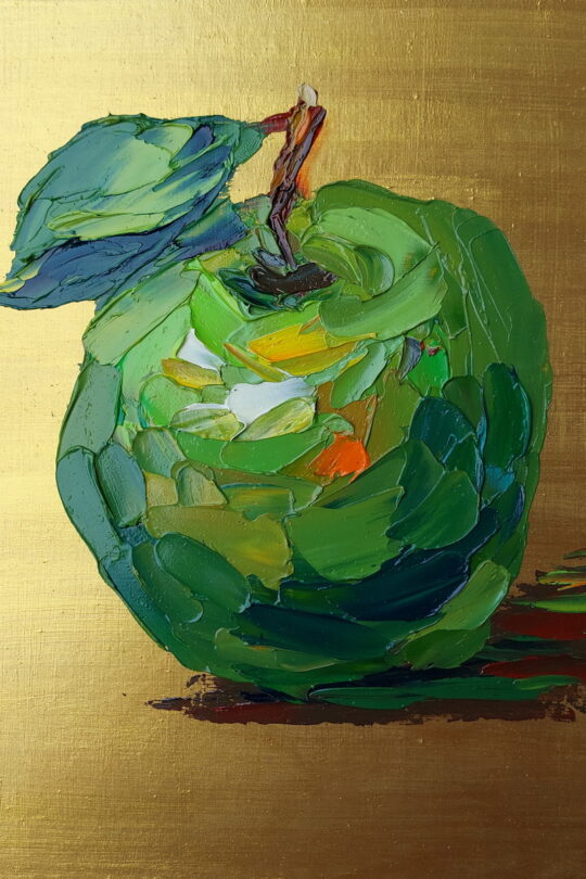 Green Apple Painting
