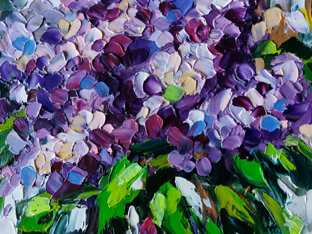 Lilac Painting