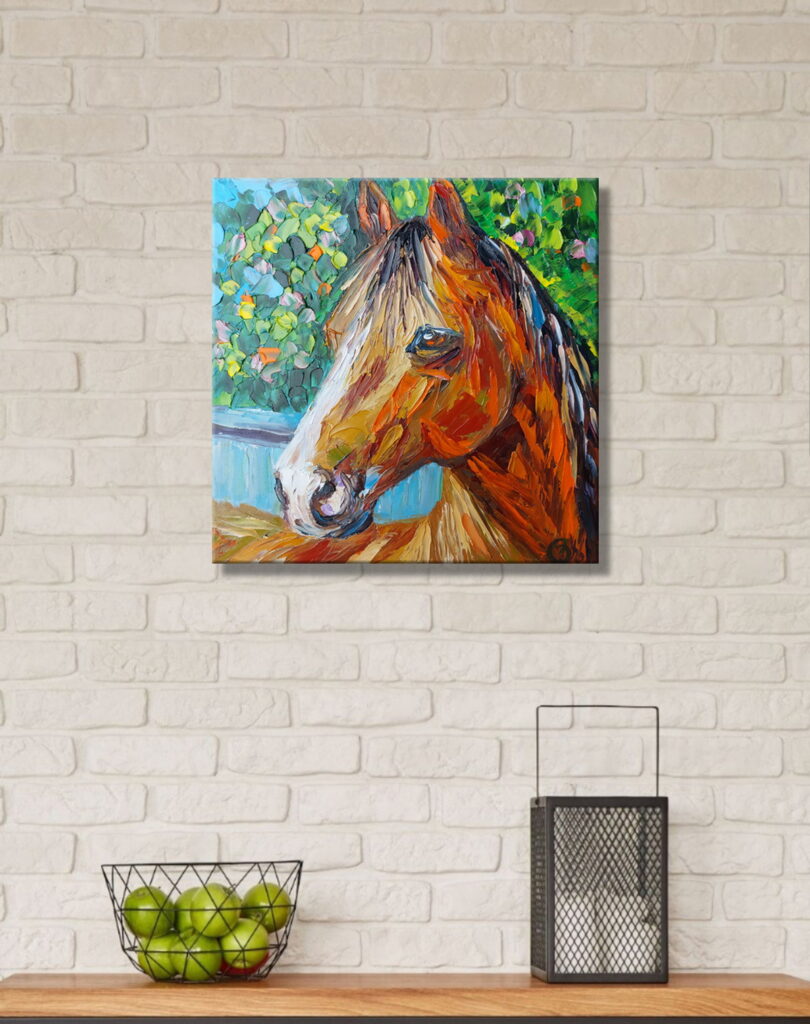Horse Oil painting