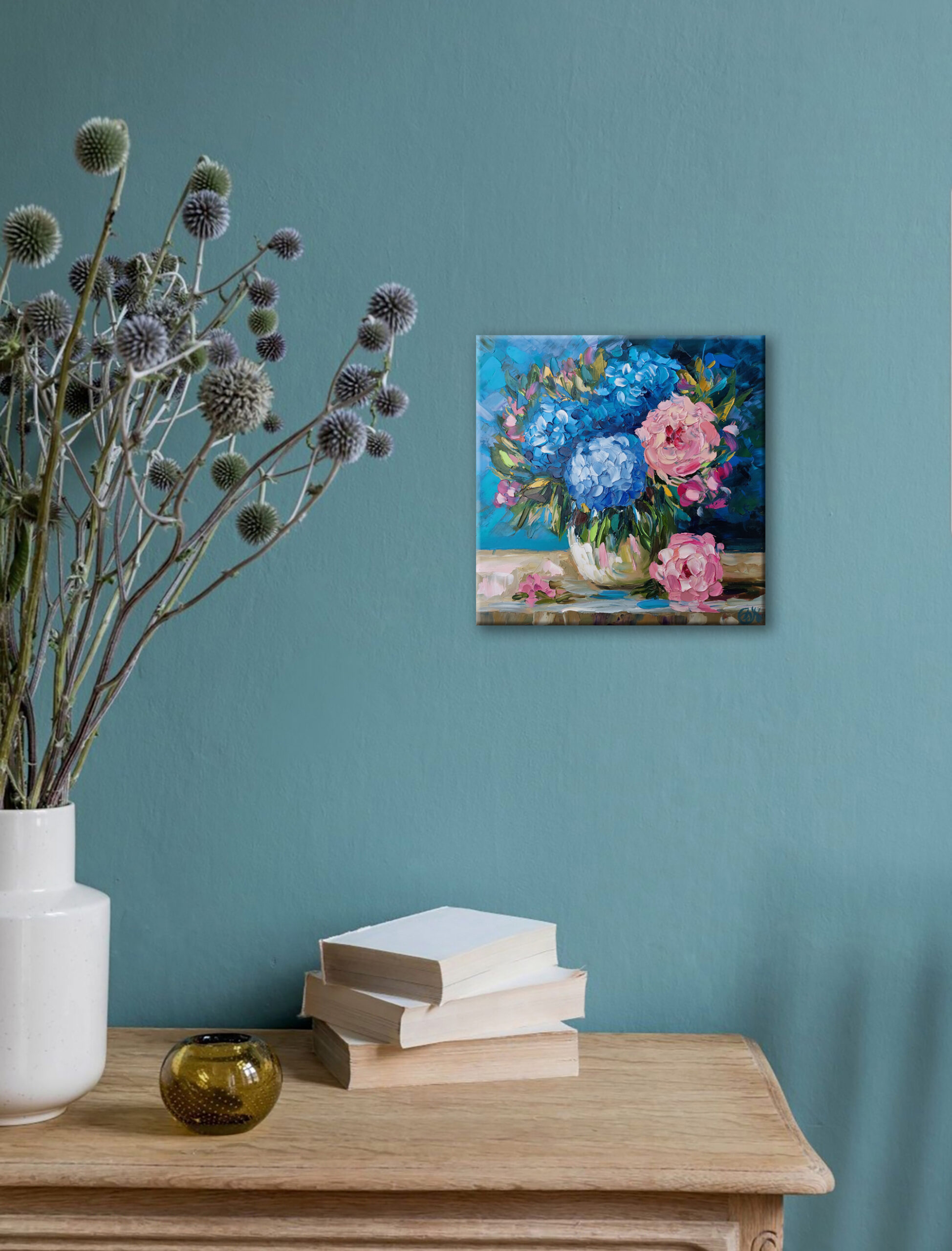 Hydrangea Painting Bouquet