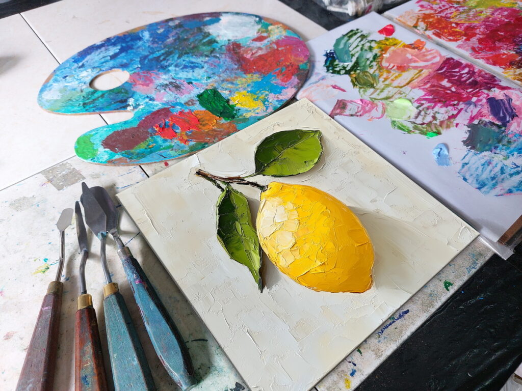Lemon Painting