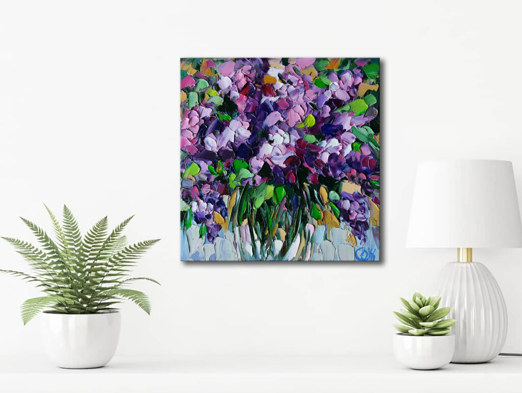 Lilac Painting