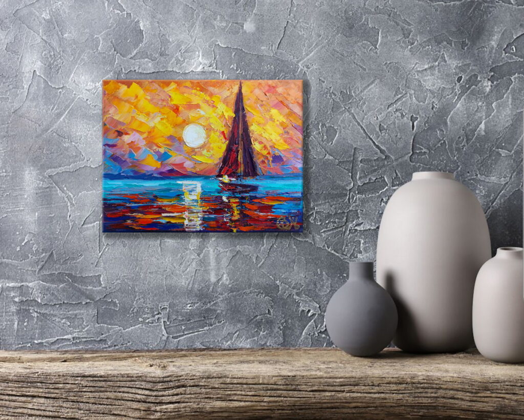 Sailboat Painting