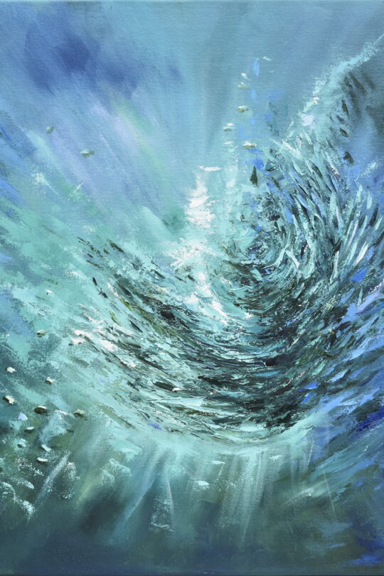 Sardines Baitball Painting Oil