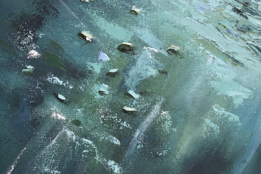 Sardines Baitball Painting Oil