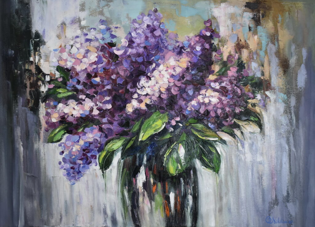Lilac Painting Still Life
