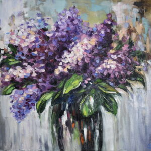Lilac Painting Still Life