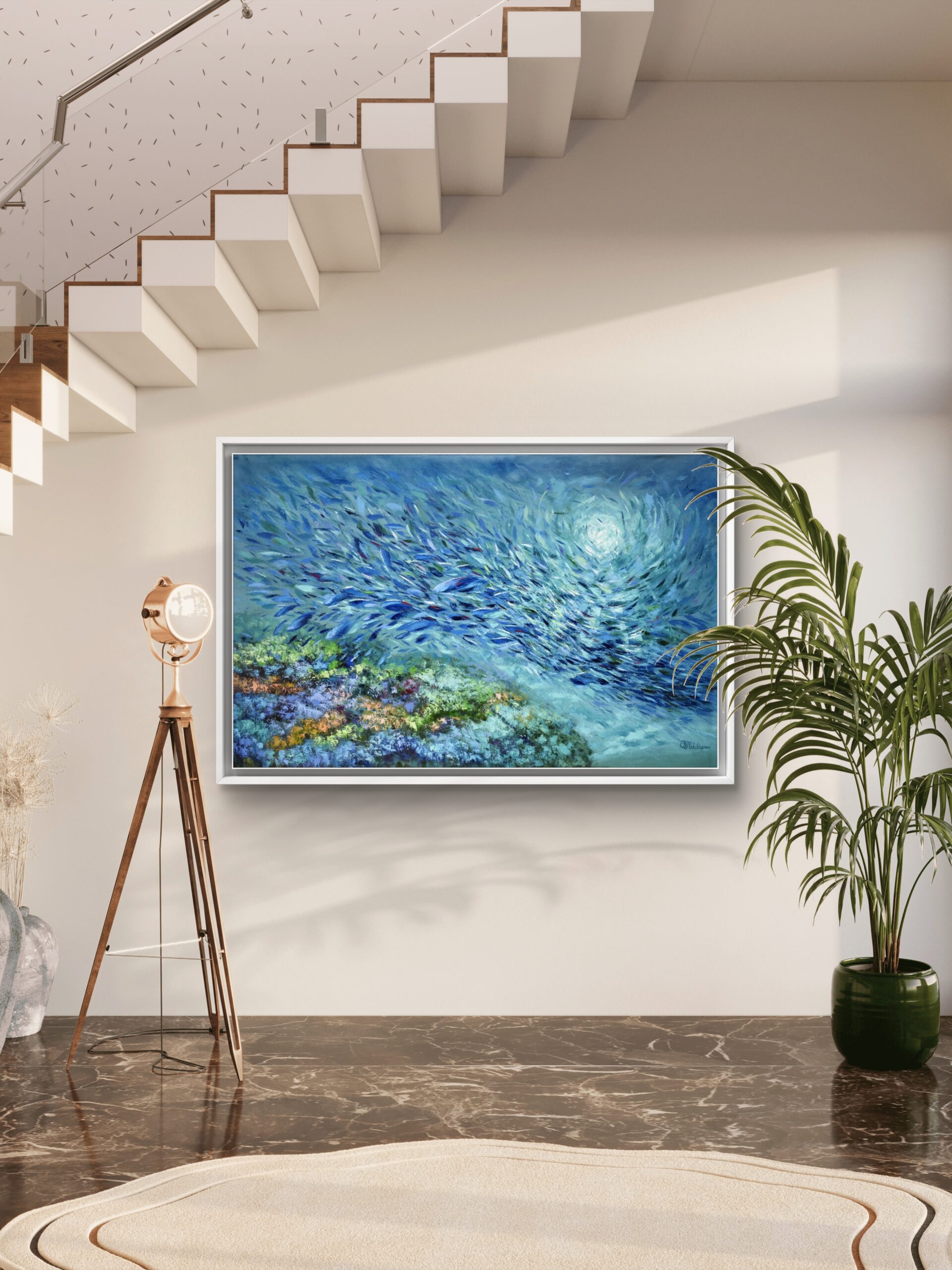 Coral Reef Painting