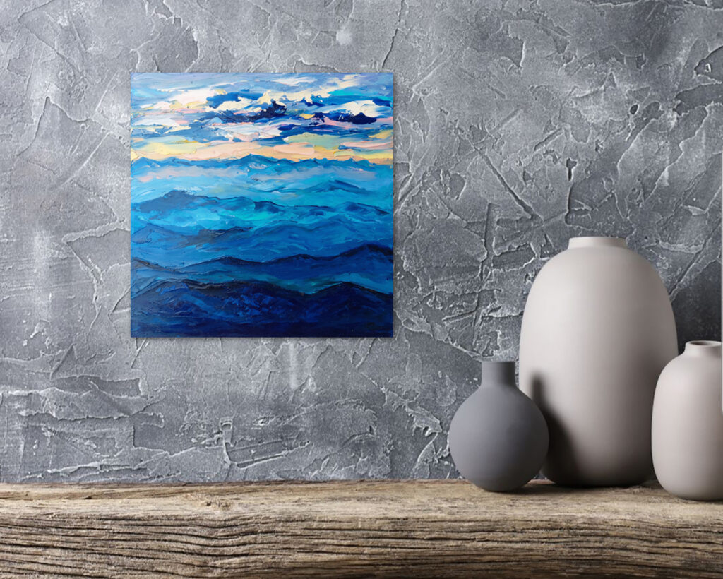 Blue Ridge Mountains Painting