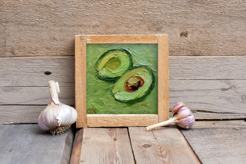 Avocado Painting