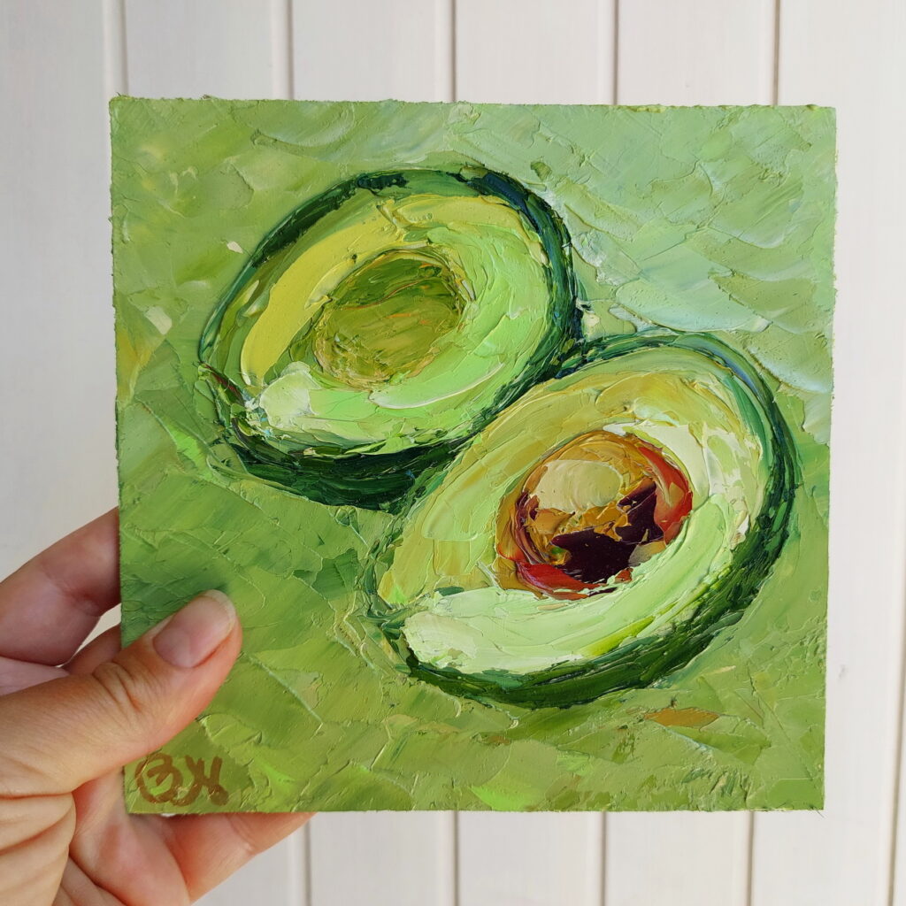Avocado Painting