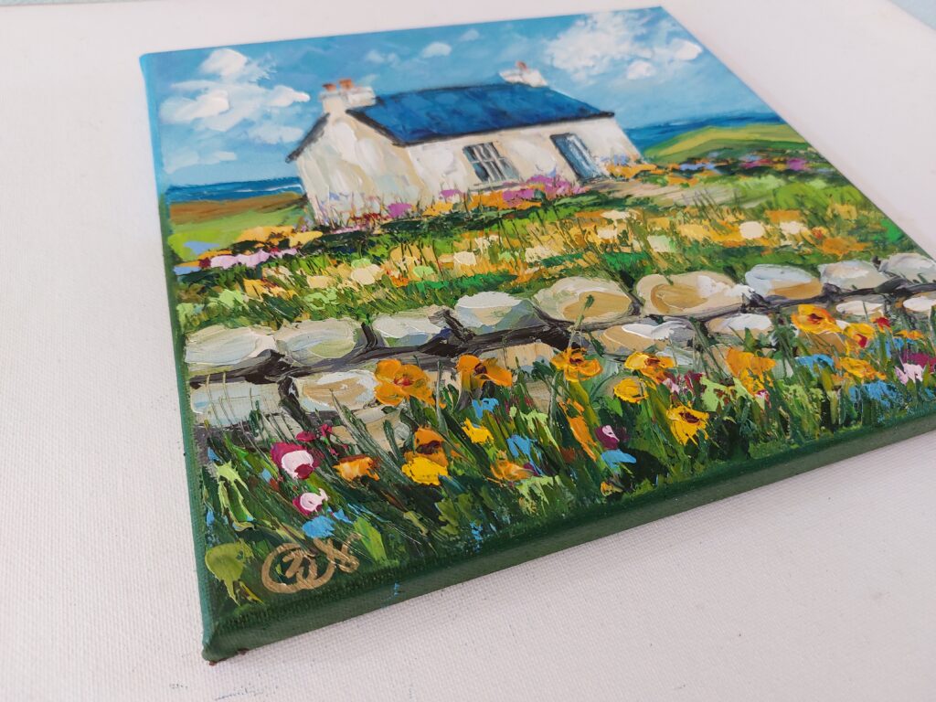 Irish Cottage Painting