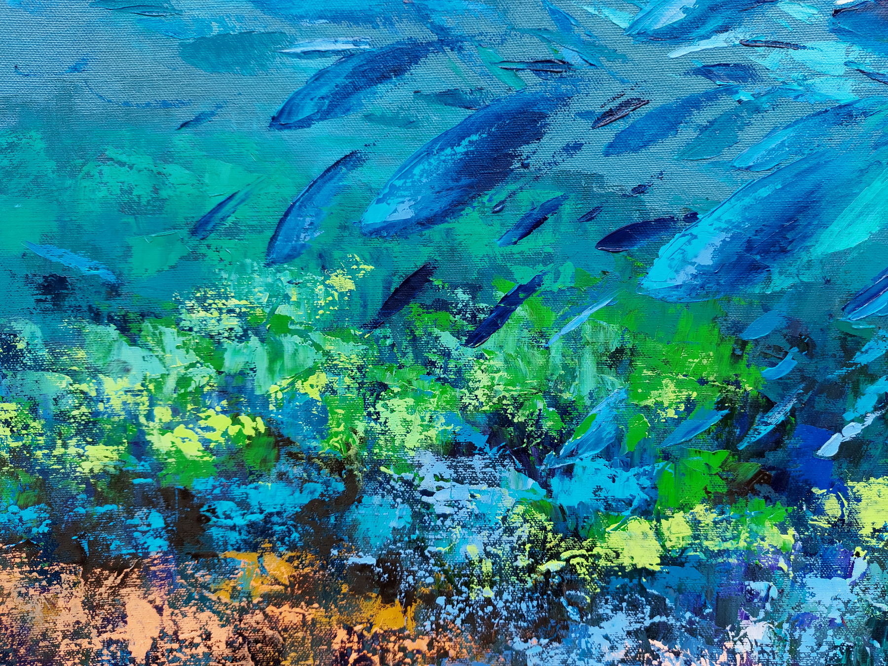 Coral Reef Painting